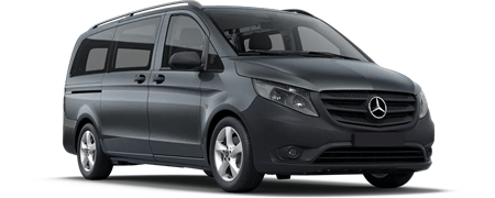 Mercedes VITO 8+1 passagers / groupes de véhicules similaires